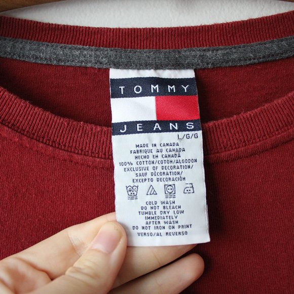 Vintage Tommy Hilfiger Red T-Shirt - Picture 6 of 8